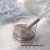 Nail Art Glitter Brush Washer with Lid, Stainless Steel Mesh, Layered Crystal Brush Holder, Moisturizer Box, and Filter.