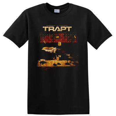 Trapt Someone In Control Rock Band T Shirt Vintage Distressed Album Art Tee