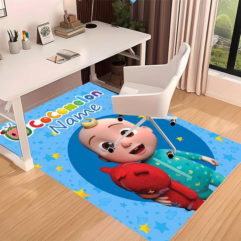 Custom personalization CoComelon - Dance Party Print Area Rug - Soft, Washable Non-Slip Indoor Mat,Living Room,Home&Office Decorative Rug