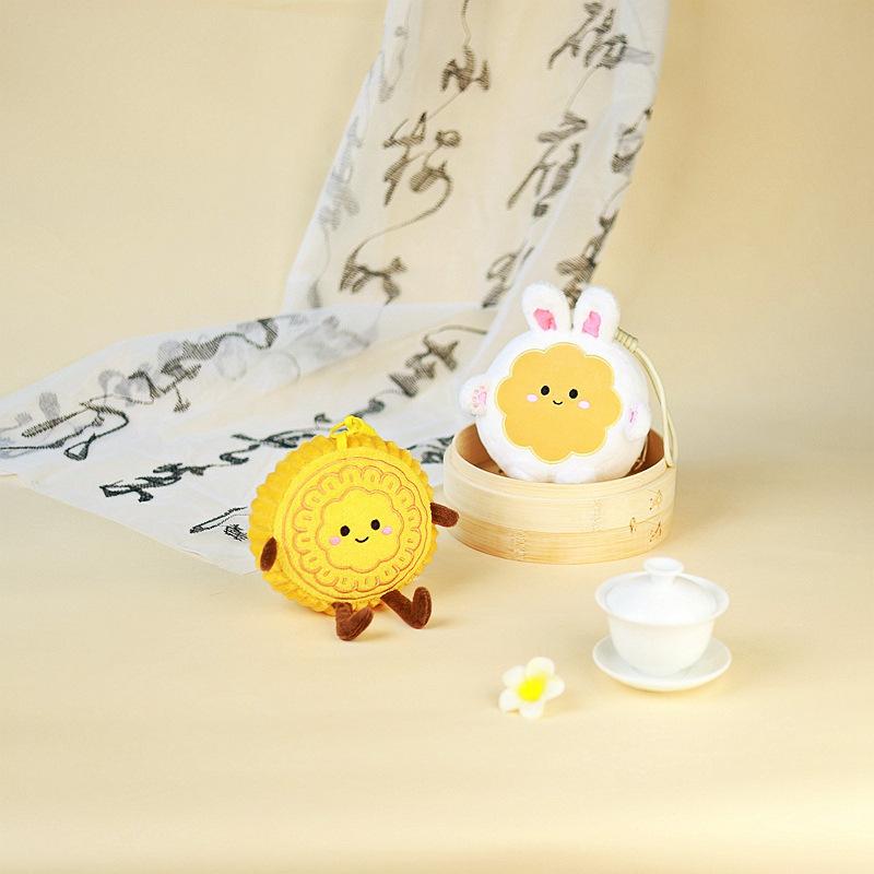 Mid-Autumn Festival Mooncake Doll Plush Toy Bunny Mooncake Pendant Creative Mid-Autumn Festival Company Gifts
