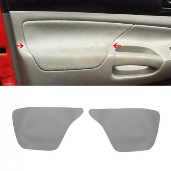 2x Gray Leather Interior Door Panel Armrest Cover For Toyota Tacoma 2005-2015