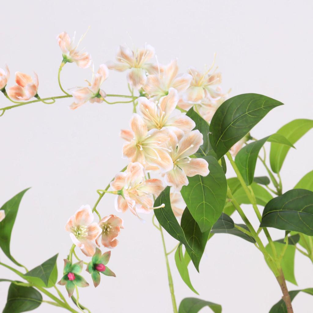 High-End Wisteria Jasmine Artificial Plants Decoration for Living Room and Entryway