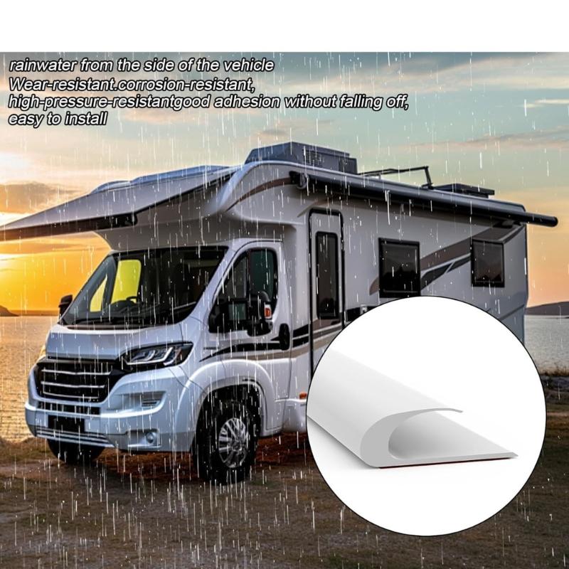 Flexible Wasserkanal-Dichtungsstreifen für das Dach Einfach zu montierende Entwässerungslösung Verhindert Wassereintritt bei Nässe