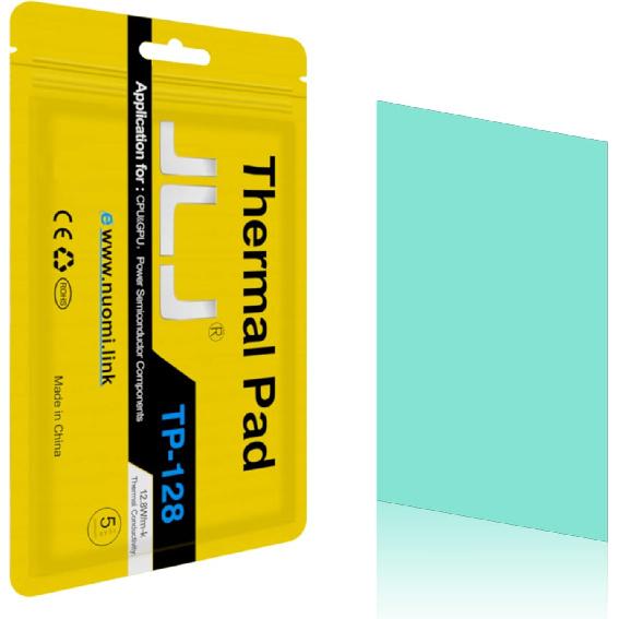 Thermal Pad, Thermalright JLJ Silicone Thermal Pads 80x40x1mm, High Temperature Resistance and Non Conductive for Laptop Heatsink/GPU/CPU/LED Cooler