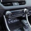 For Toyota RAV4 -2025 Black Air Condition Knob Button Cover Decor Pair