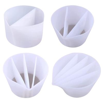 Split Cup For Paint Pouring Silicone Paint Pouring Split Cups Fluid Art Split Cup Bundle For Paint Resin Pouring DIY Making