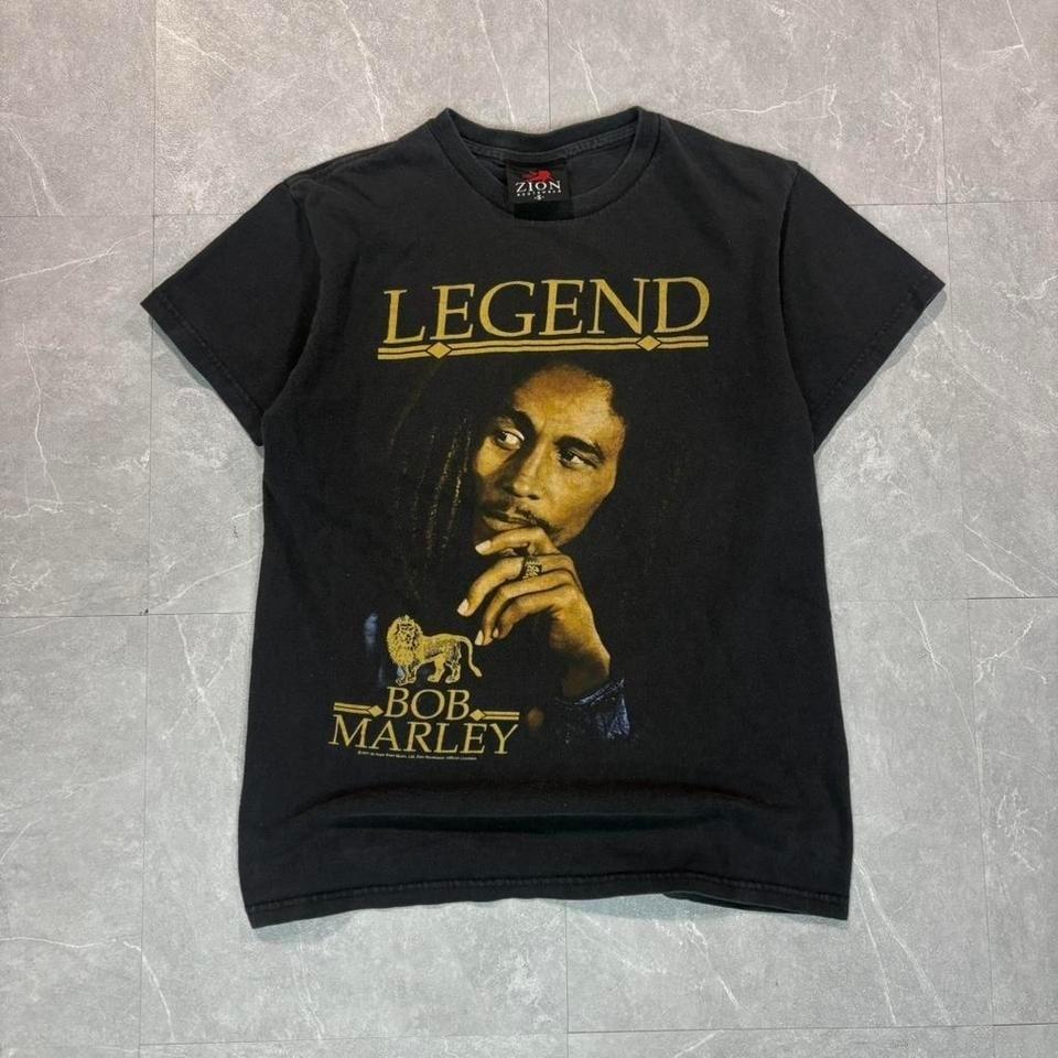 2000 s Bob Marley black graphic tee #reggae #music Unisex T-Shirt L