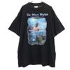 90s Canadian Old Musical OL' MAN RIVER Short Sleeve T-shirt Men's Used