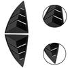 2pcs Car Rear Window Shutter Cover Trim ABS Vent Scoop Shades Cover Trim Fit for Tesla Model Y