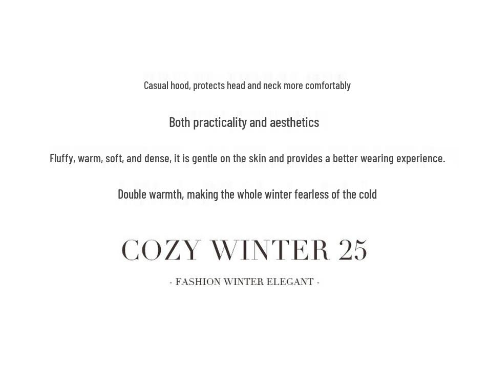 2025 Design Women's Lightweight Hooded Cotton-Padded Jacket