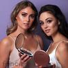 Taylor LED Lighted Travel Makeup Mirror Rechargeable with 10x 1x Magnifying 3 Light Settings Compact Portable Large 5 Wide Hand