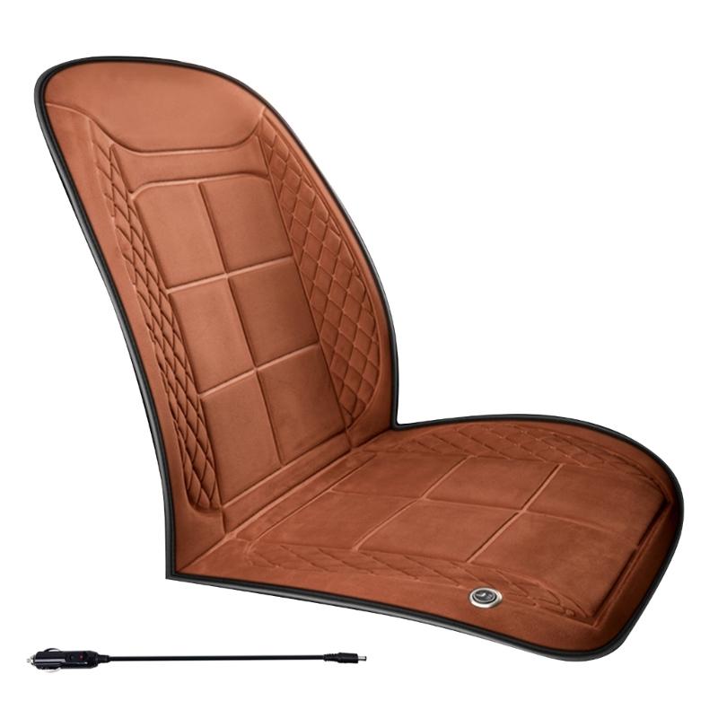 12V Electric Seat Heater Hot Keep Warm Winter Cushion Heated Car Seat Cushion Cover Universal Heating Seat Cushion