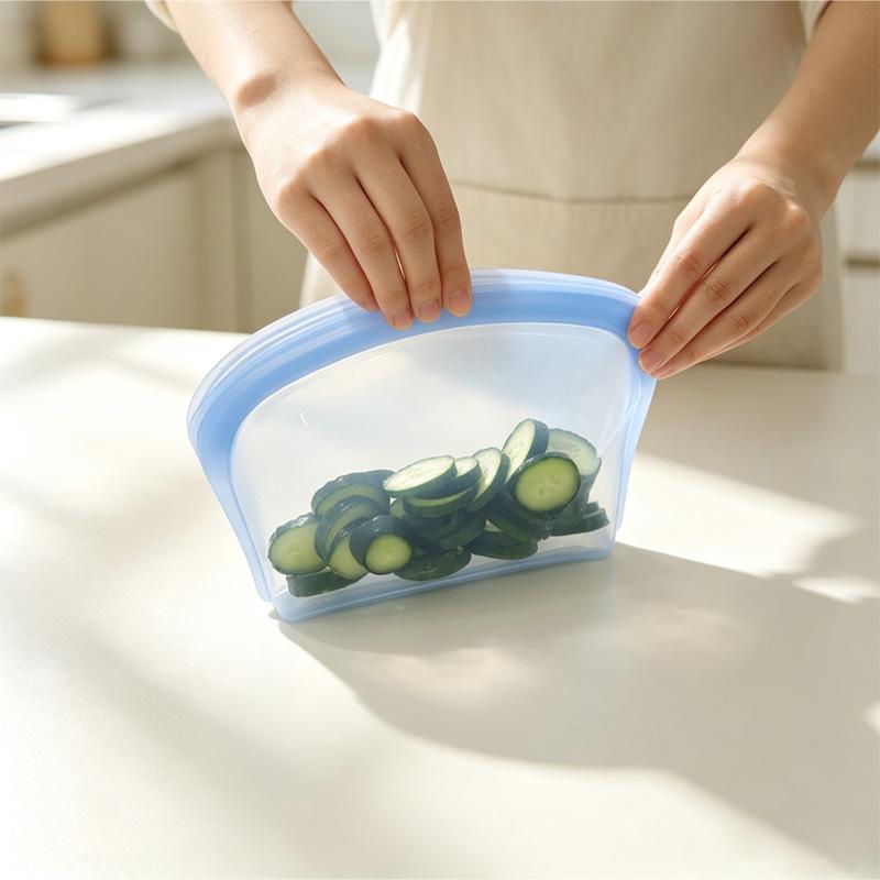 Silicone Storage High-Temperature Food Storage Leak-Proof And Odor-Proof Non-Toxic For Household Kitchen Refrigerators