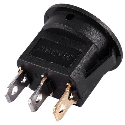 ABWR-12V LED Inverter Rocking Rocker Switch ROUND SPST ON-OFF & T9 DC5V Humidity Sensitive Switch Relay Module