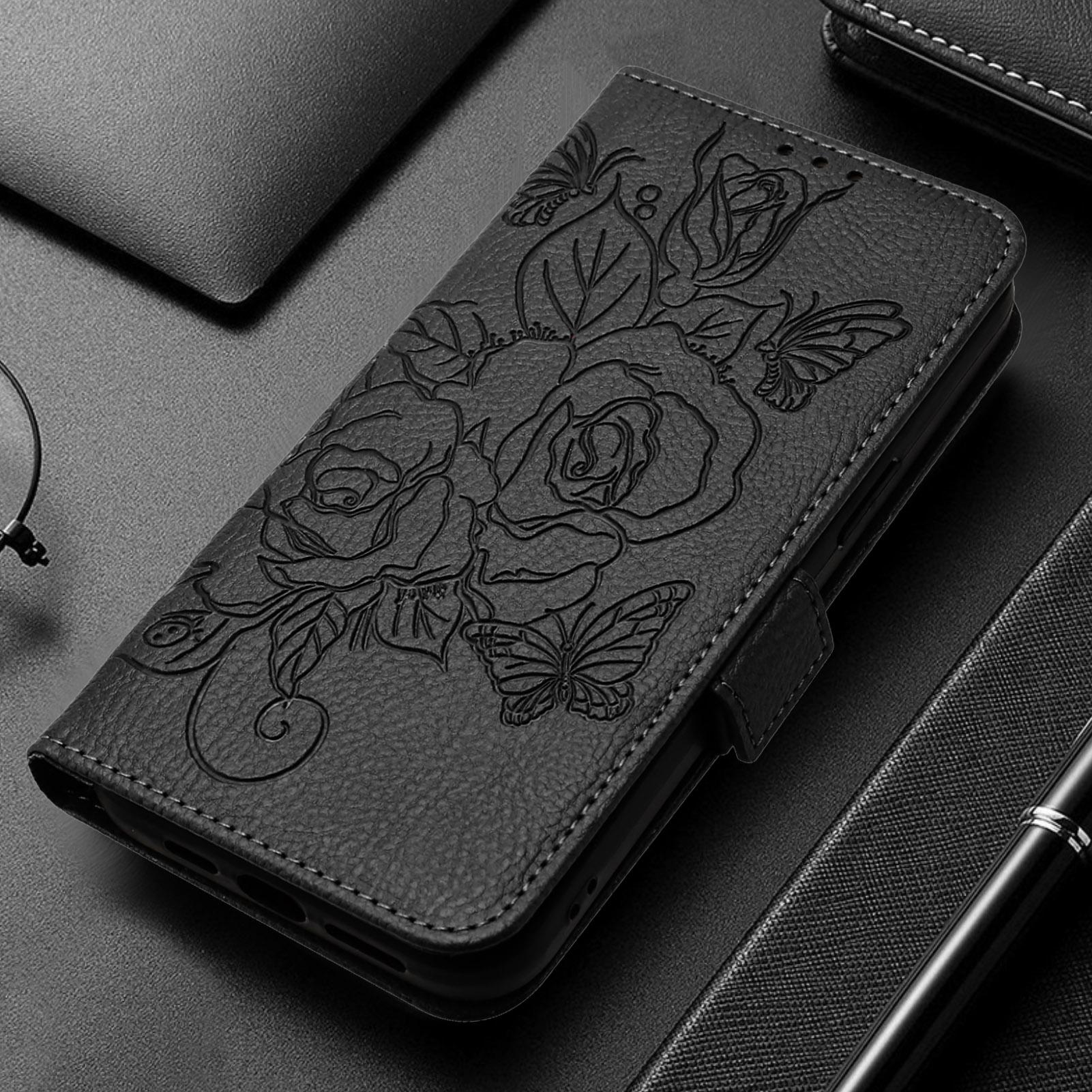 

Flower Pattern Leather Flip Wallet Phone Case for Motorola Moto G67 G86 G56 G06 G75 G55 G35 G15 G05 G84 Protective Cover MOTO G67 Power