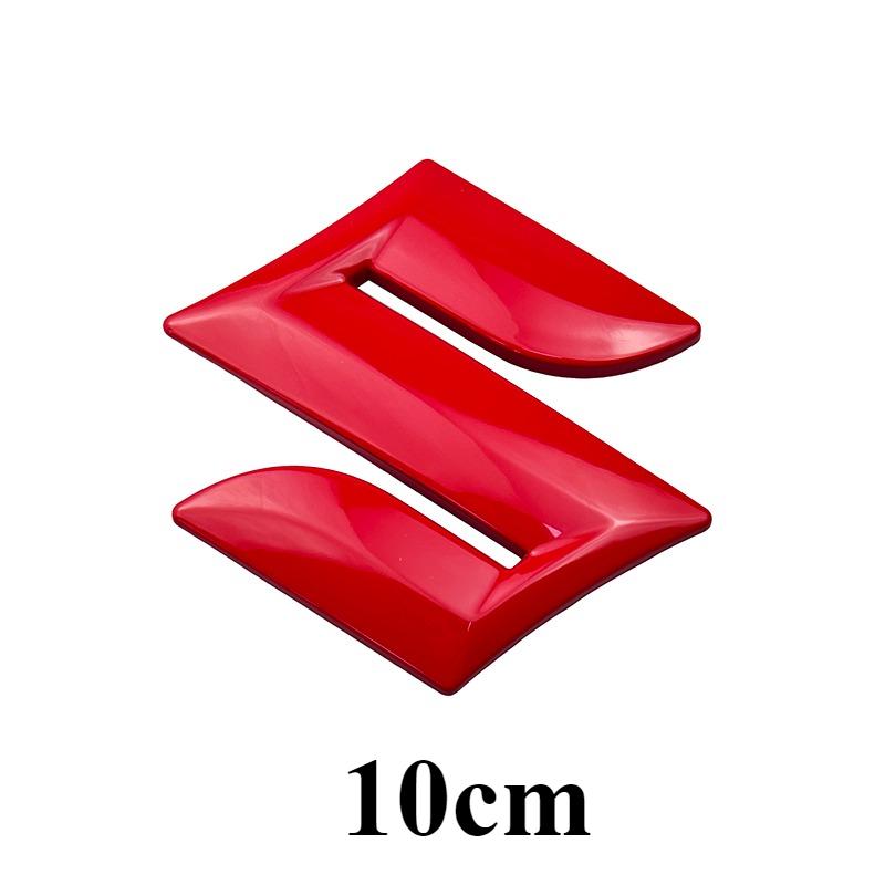 3D Badge Steering Wheel Sticker Car Front Emblem Rear Trunk Logo For SUZUKI Swift Metal Alloy Modified Letter Decoration