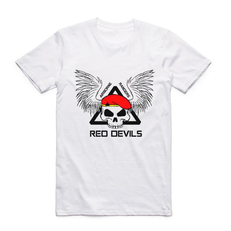 2019Summer New Fashion Men Print Confederate US Army 101st Airborne T-shirt O-Neck Short Sleeves Homme Cool Top Tee Swag T Shirt