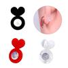 10 Pieces Comfortable Sturdy Acrylic Earring Backs Jewelry Accessory for Sensitive Ears Ensures Secure Fit All Day