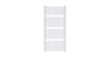 Bathroom Radiator Luxrad Kastor 1215 X 580 Mm White 605w