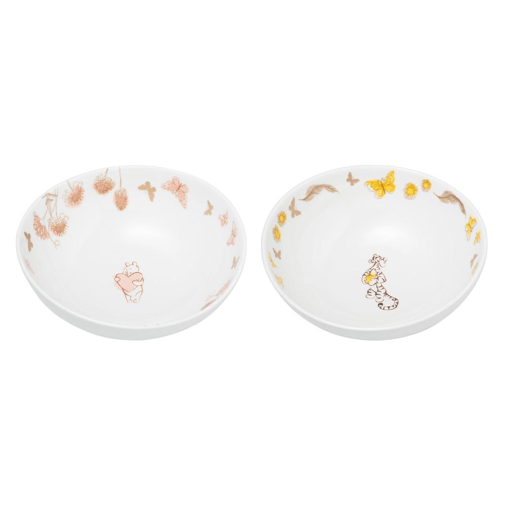 Maebata Disney Winnie the Pooh Flower Pair Salad Pooh Tigger 69153 Bowls, &