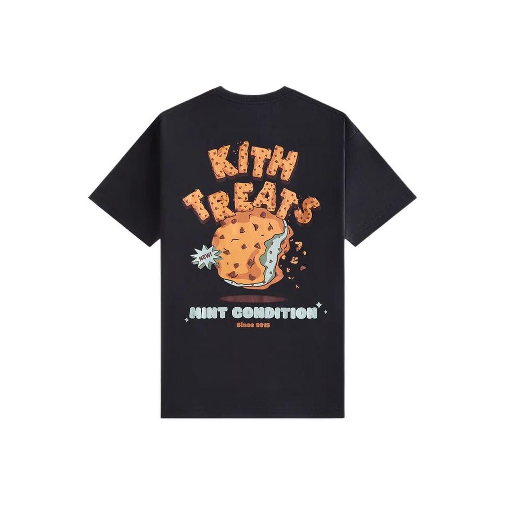 Kith Treats Mint Condition Pocket Tee Black Men Tops KHT030196-001
