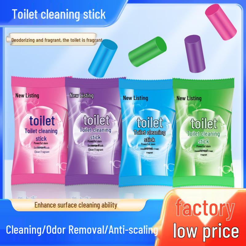 Blue Bubble Toilet Cleaner Stick: Deodorizer & Descaler, Remove Odors