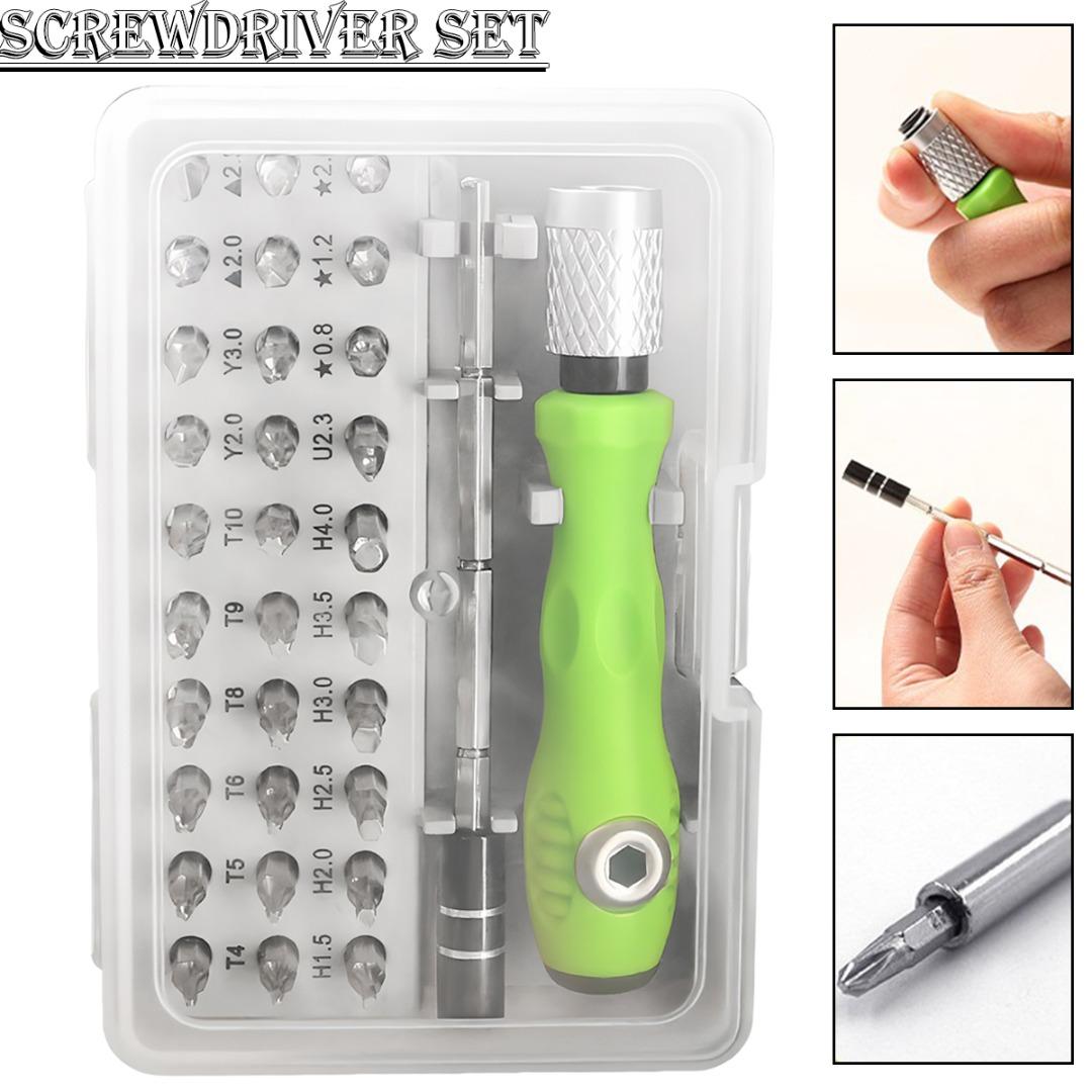 

PDTO 32 в 1 набор небольших магнитных отверток Torx Driver профессиональный набор инструментов для ремонта