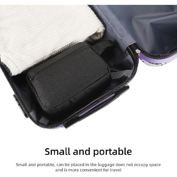 Travel Toiletry Bag Toiletry Bag Ladies Men Hanging Cosmetic Bag Travel Accessories for Men and Women, Black, Modern