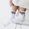 3-Pack Select Line Sports Cushion Embroidered Socks Set 4 Combinations (Blue, Red, Navy)