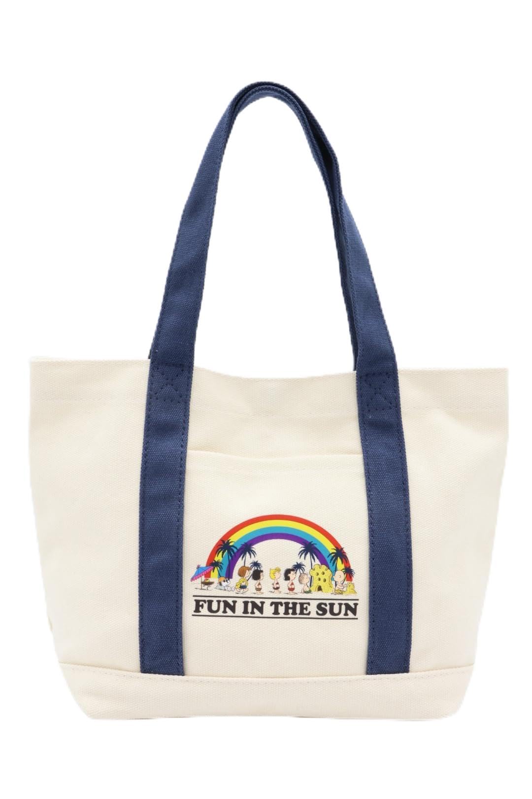 Канвас Мини-сумка-тоут Peanuts SN-TTBM13 Темно-синий