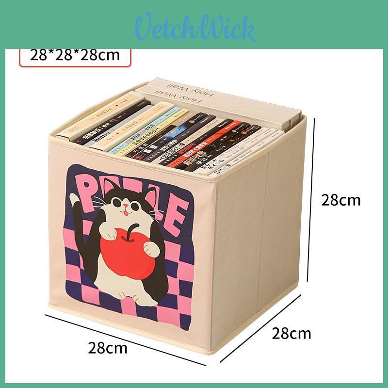 Cartoon Clothes Storage Box Foldable Multipurpose Organizer For Baby And Bedroom Use