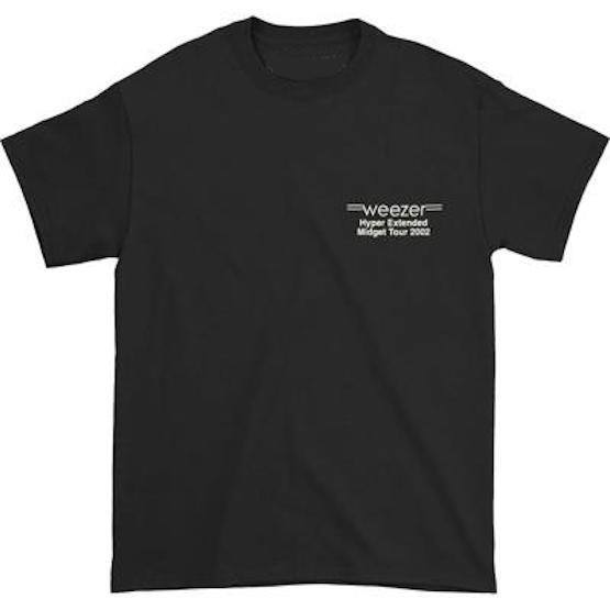Vintage Weezer Tour Merch - 2002- Weezer Midget Tour 2002 XL S