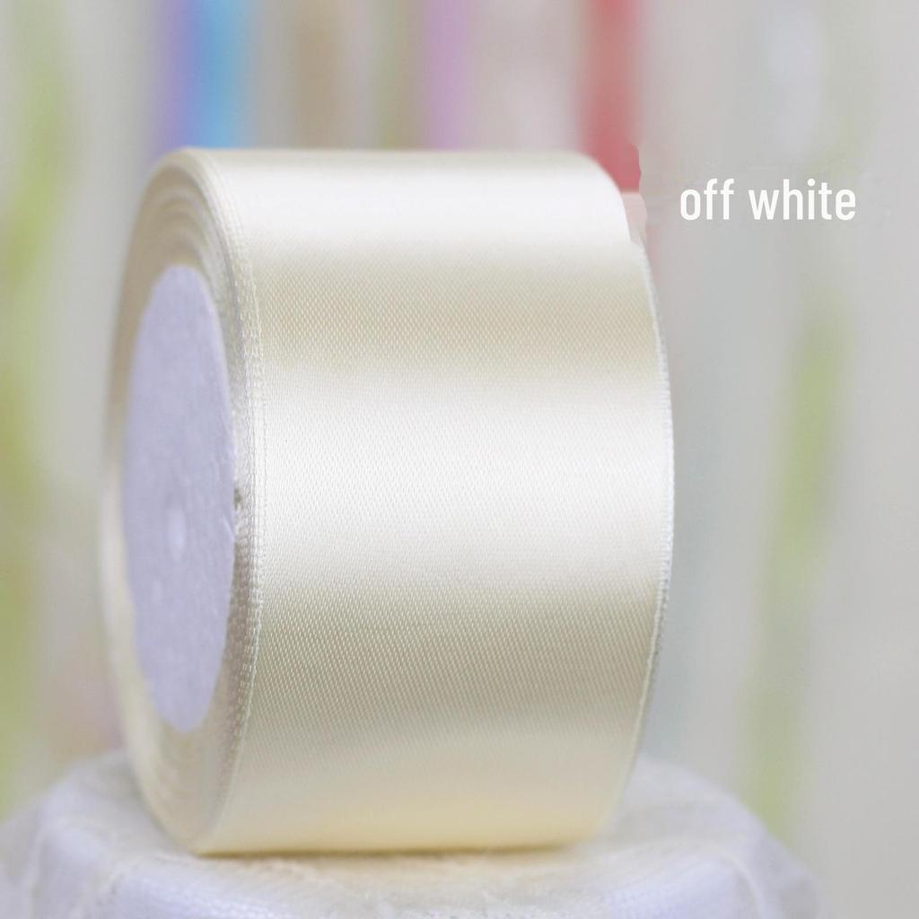 5cm Satin Flower Bow Ribbon for Cakes and Gift Boxes