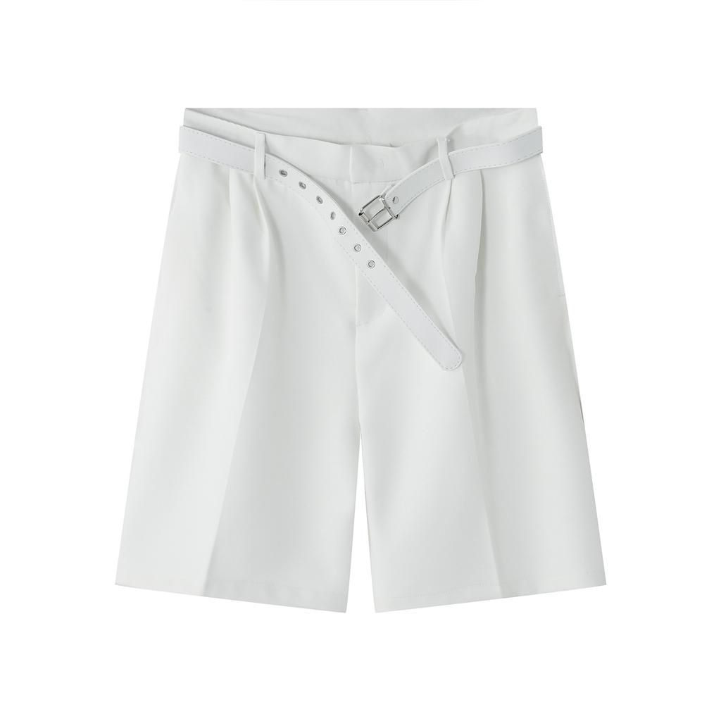 Men's Spring/Summer New Product Retro Loose Straight Mid Rise Casual Shorts