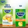 Tetley Green Tea Lemon And Honey 25 Tea Bags 39g Natural Flavored Herbal Rejuvenating Drink