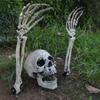 Garden Decoration Holiday Skull Bone Props Ground Breaking Horror Halloween Decoration Skull Party Accessories Gift Decoration