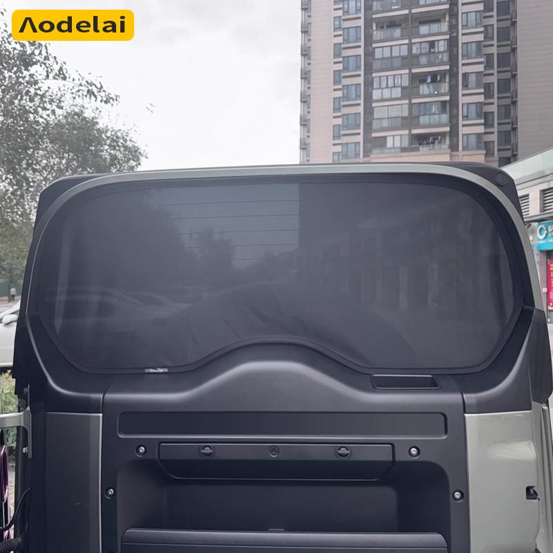 For Land Rover Defender L663 110 2020-2025 Car Window Sunshade Double Sides Summer UV Protection Curtains Sun Shield