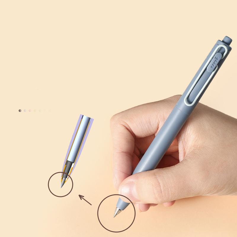 Neuer Japan UNI Kleiner Dicker Kern Sommer Limited Gelstift UMN-SF Dick Schwarz Einer Niedriger Schwerpunkt Unterschreibstift