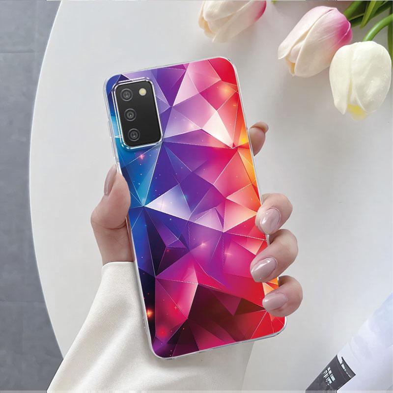 For Samsung A41 A21s A11 Case Luxury Phone Case For Samsung Galaxy A41 A21S Marble Flower Clear Soft Silicone Protective Cover