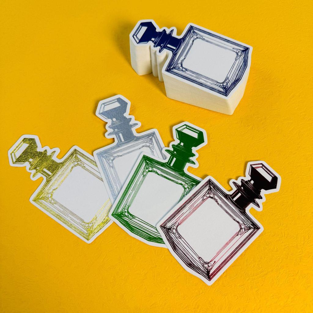 Blank Scent Strips for Smelling Base Notes, Scent Cards for Essential Oils