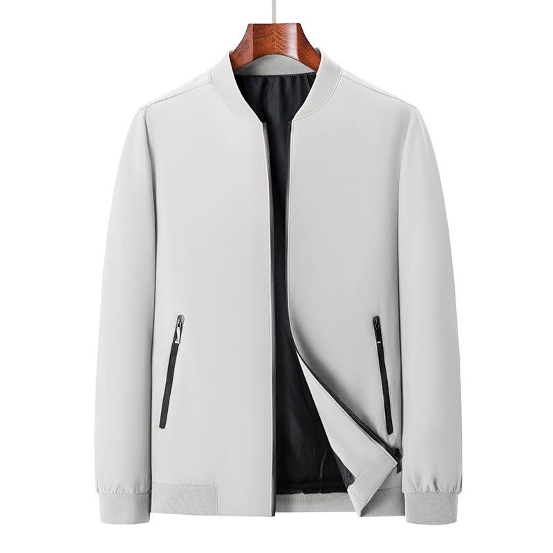Spring and Autumn Men's Stand-Up Jacket Business Casual Top Men's Jacket