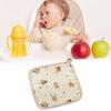 Cotton Drooling Bib Mouth Cloth For Baby Gentle On Skin Machine Washable Saliva Towel Newborns Feeding Accessories