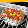 Skewers For Meat Skewers 32Cm Grill Stainless Steel 20Pcs