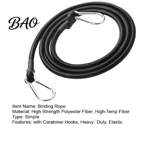 High Strength Straps Bungee Cords with Carabiner Hooks, Heavy?Duty Outdoor Straps, Elastic Cargo Securing Ropes Binding Rope for Tarps, Tent,