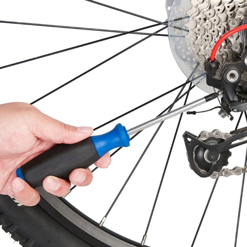 Professional Cycling Screwdriver Steel Construction Ergonomic Nonslip Handle for Road Bikes