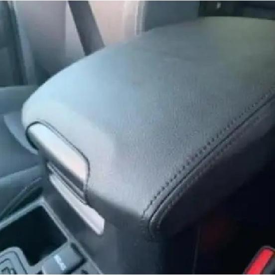 Mikrofaser-Leder Mittelarmlehnenabdeckung Für Toyota Prado 150 2010 2012 2013 2014 2015 2016 2018 - Autoinnenraum