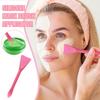 13.5x3.2cm Double Head Face Mask Brush Skincare Spatula Reusable Clay Mask Applicator Multifunctional Facial Beauty Tool