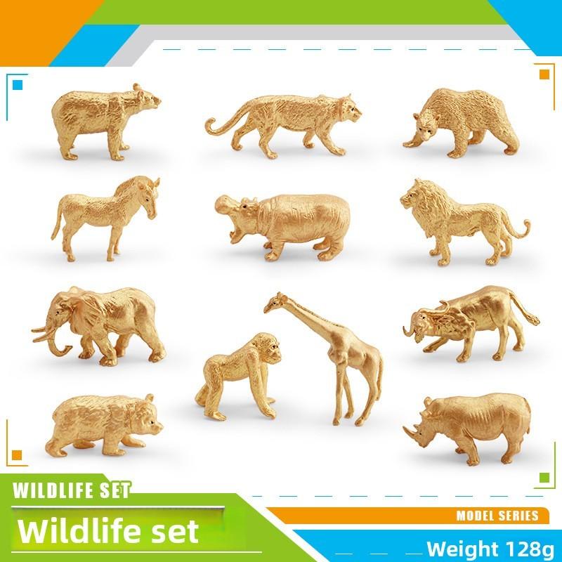 

Детские Сафари Слон Жираф Буйвол Животное ПВХ Коллекционные Модели Для Подарка