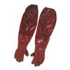 Long Cleaning Gloves 65cm Length Rain Proof Thickened Reusable Full Arm Pond Gloves for Machine Main
