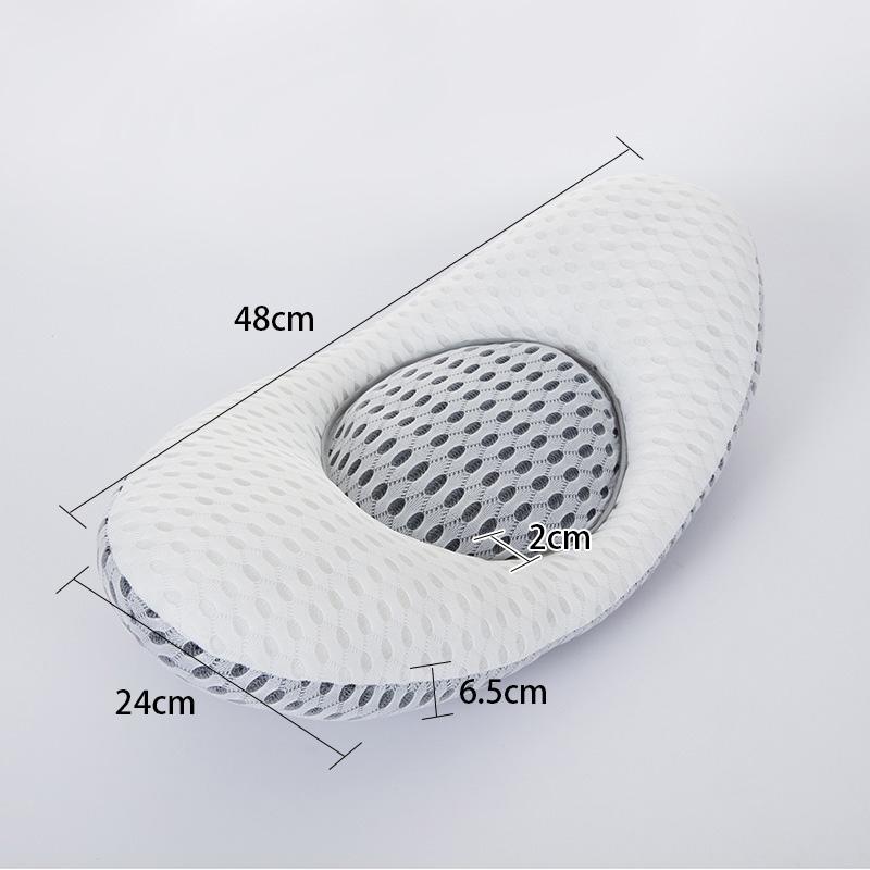 3D Waist Pillow Lumbar Disc Herniation Support Pillow Lumbar Cushion Support Waist Cushion for Pregnant Women's Back Relaxation